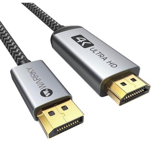 WARRKY display cord to HDMI Cable Adapter, NIB - Picture 2 of 3